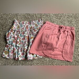 NWT Haute Hippie | Girls Skort | Size 10/12 | Athletic Cotton Floral Tie…